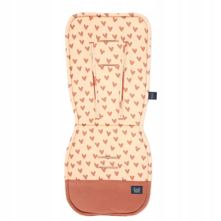 Vložka do kočíka La Millou Heartbeat Pink